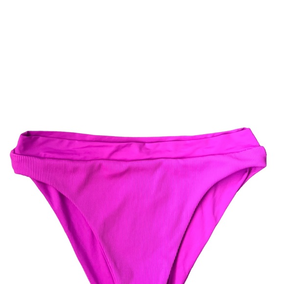 Summerful Bikini Ipanema Hi Waist Hi Leg Bottom Pink Size Large NWT - Picture 8 of 13